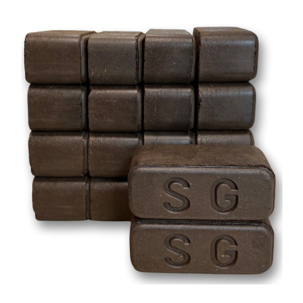 Torfbriketts – 960-kg-Palette – Brennstoff für Ofen und Kamin (Herkunft: Deutschland)