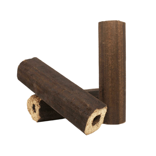 PiniKay Hartholz Briketts – 960 kg Palette (96 × 10 kg) – Für Kaminöfen & Festbrennstoffgeräte