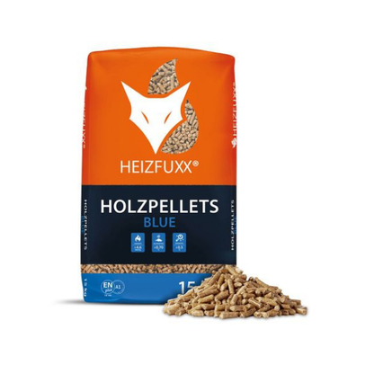 Holzpellets ENplus A1 – 975 kg Palette (65 × 15 kg) – Für Pelletöfen und Heizsysteme